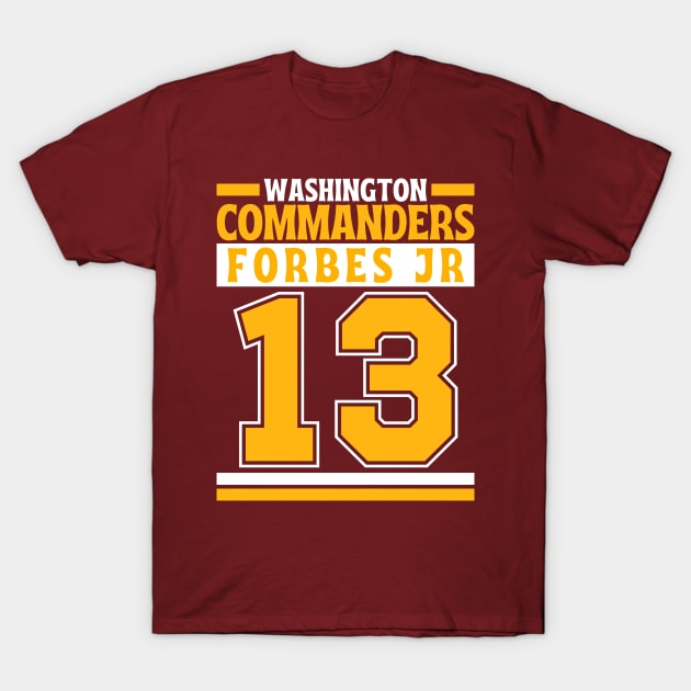 Washington Commanders Forbes Jr 13 Edition 1 T-Shirt by Astronaut.co